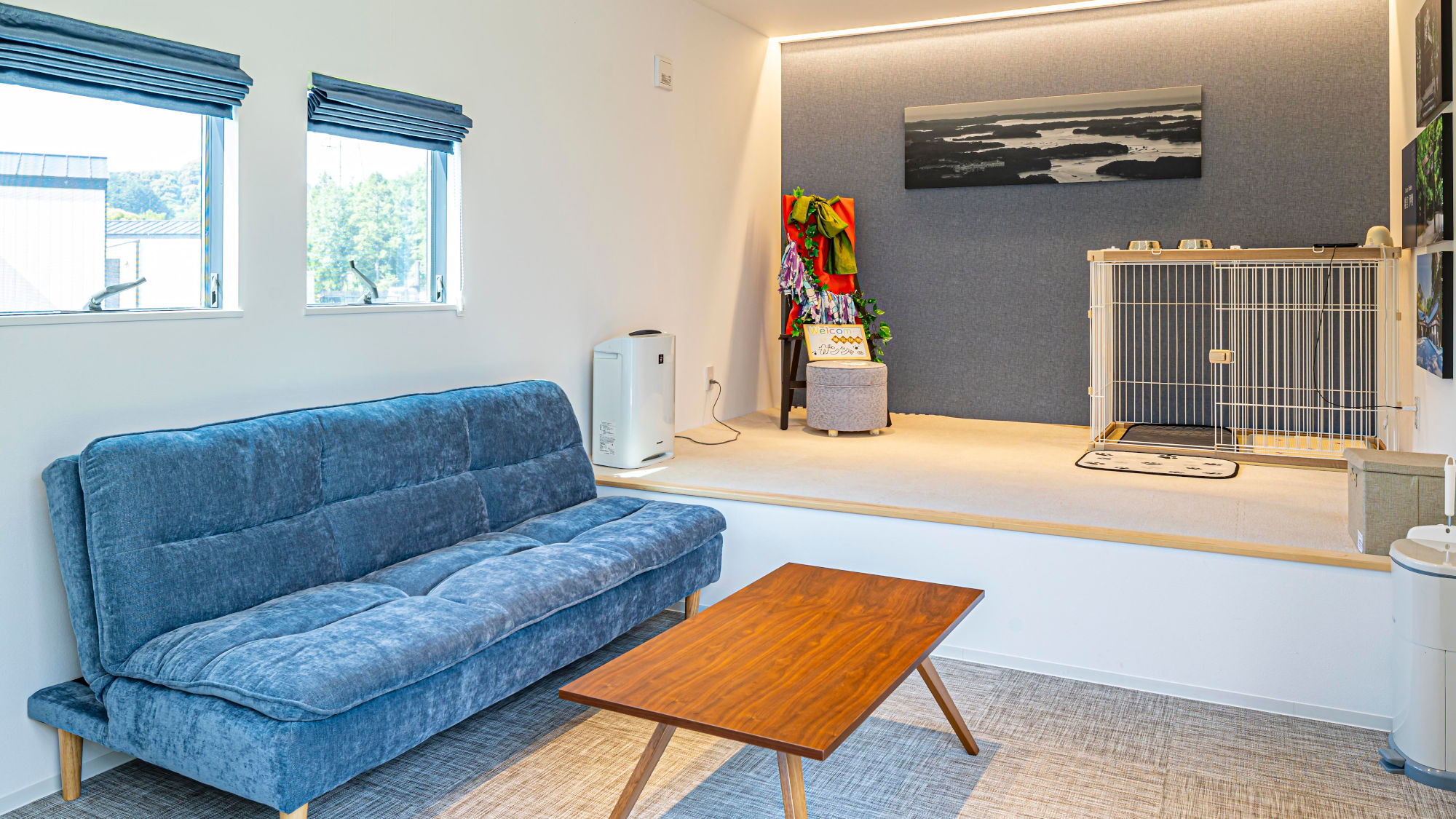 【トレーラーハウス】愛犬OK部屋