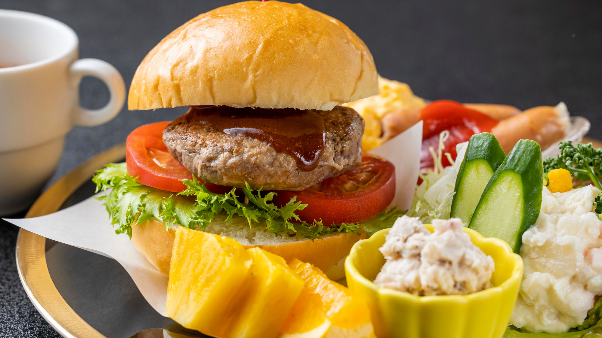 朝食ジビエ（一例）