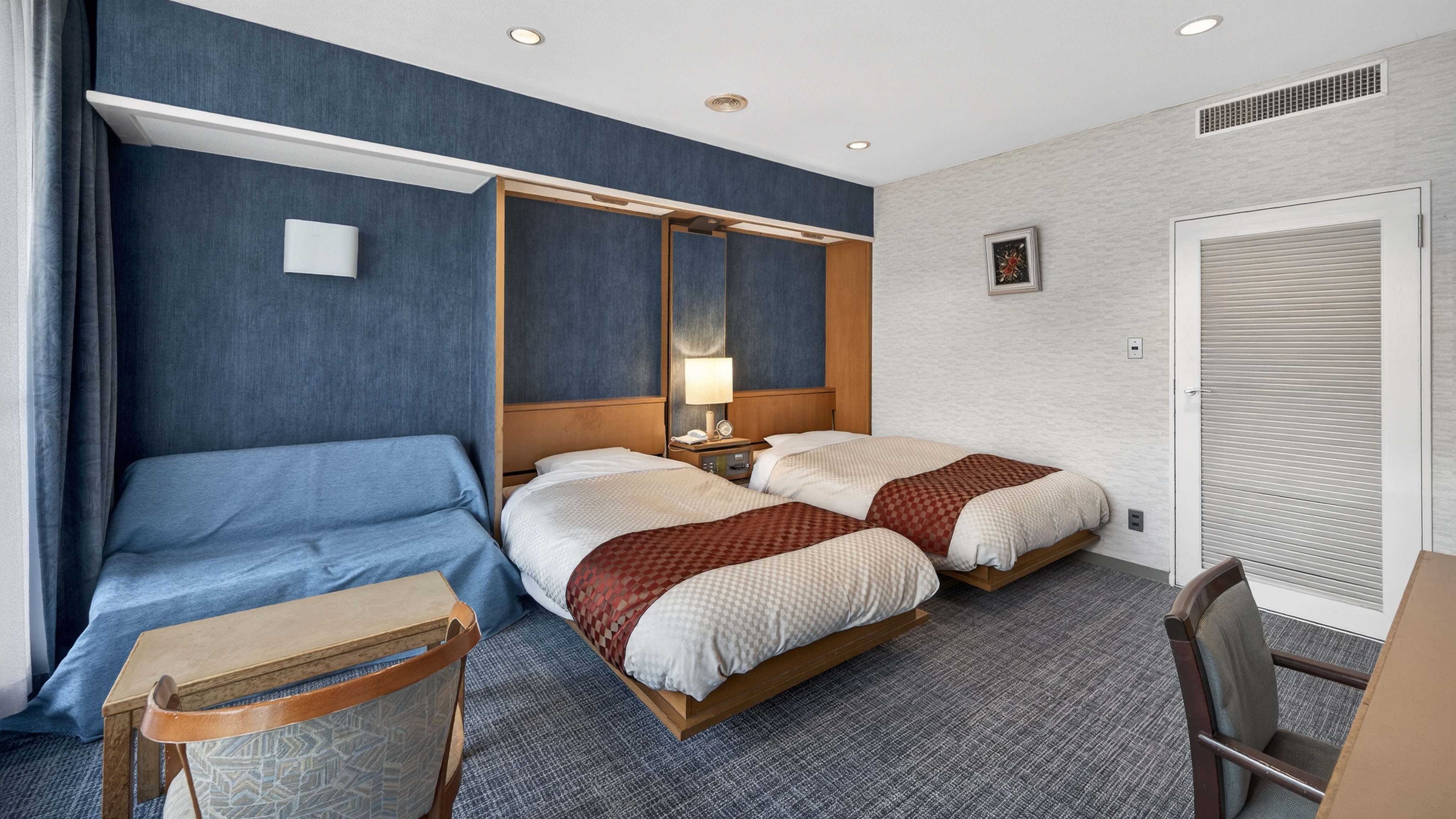 【禁煙】デラックスツイン｜3名利用可（エキストラ対応）