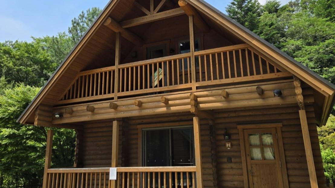 ログコテージ外観