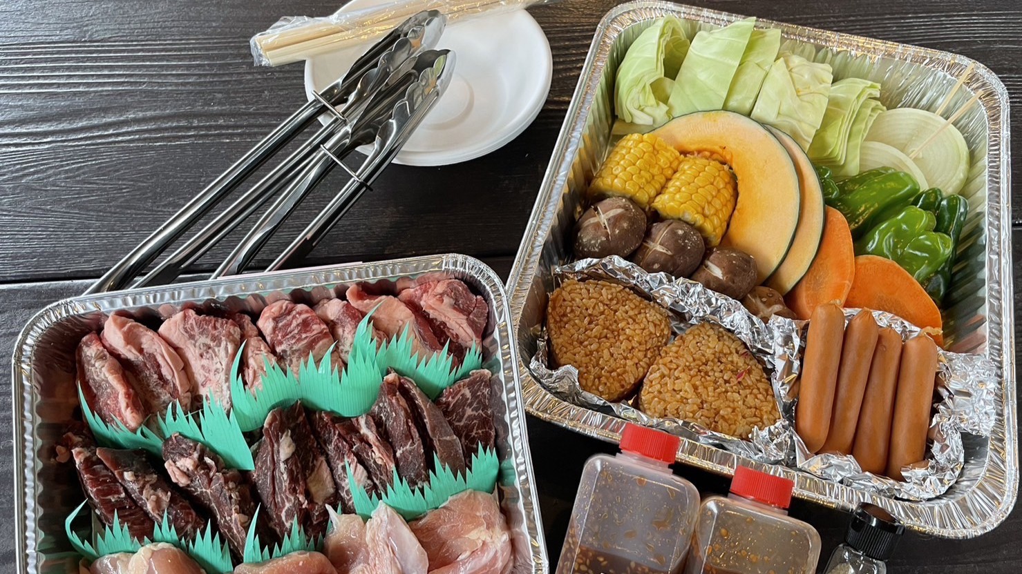 BBQセット2人前（イメージ）