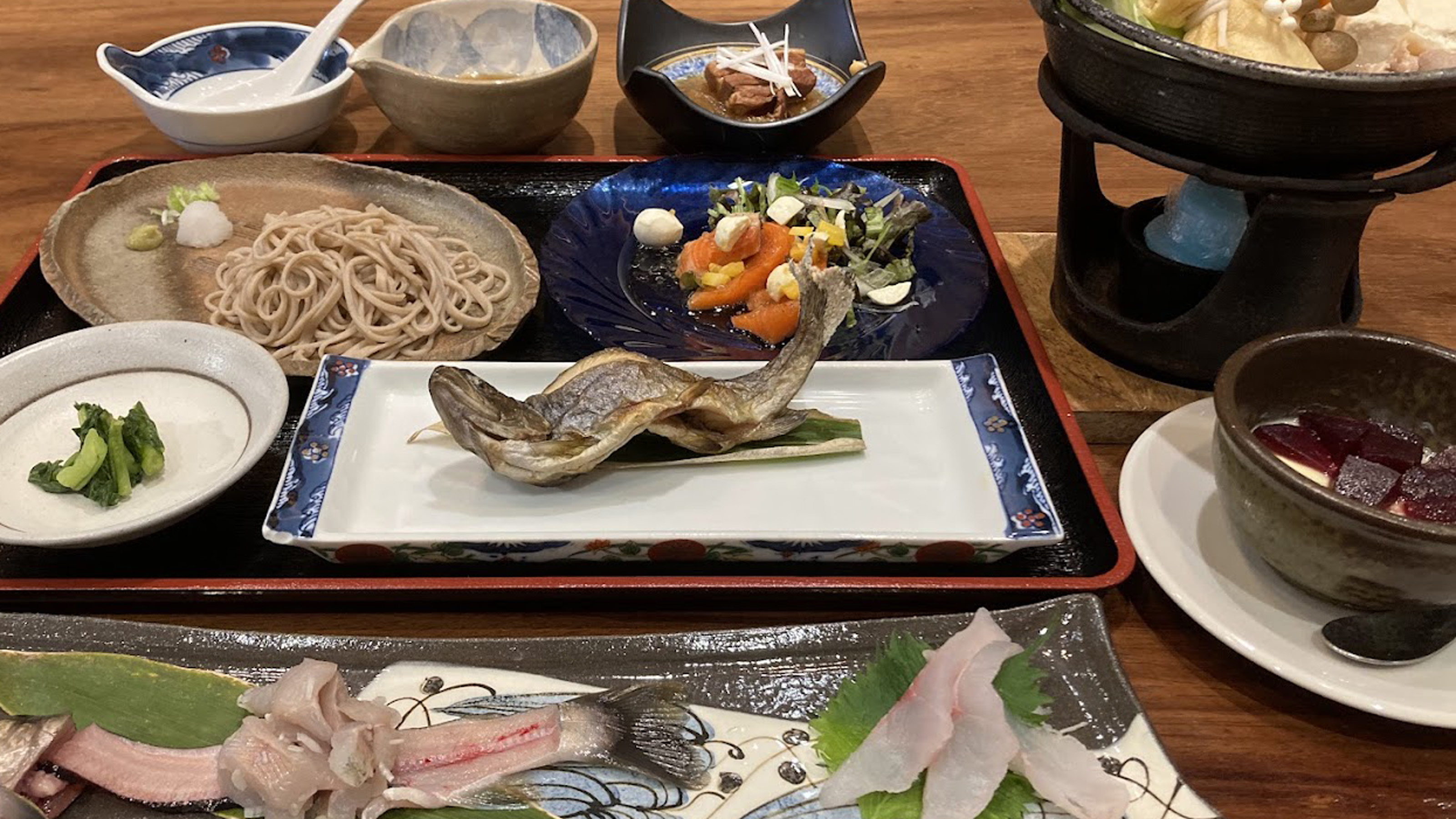 夕食「しっかり膳」贅沢なひととき用の品数多め