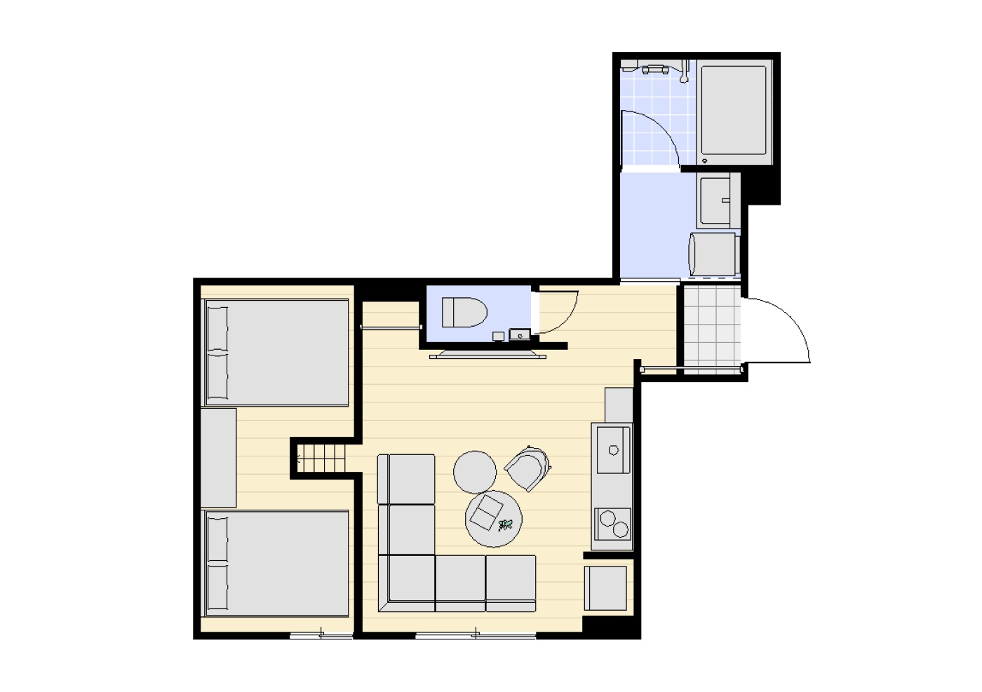 プレミアムバンク間取り