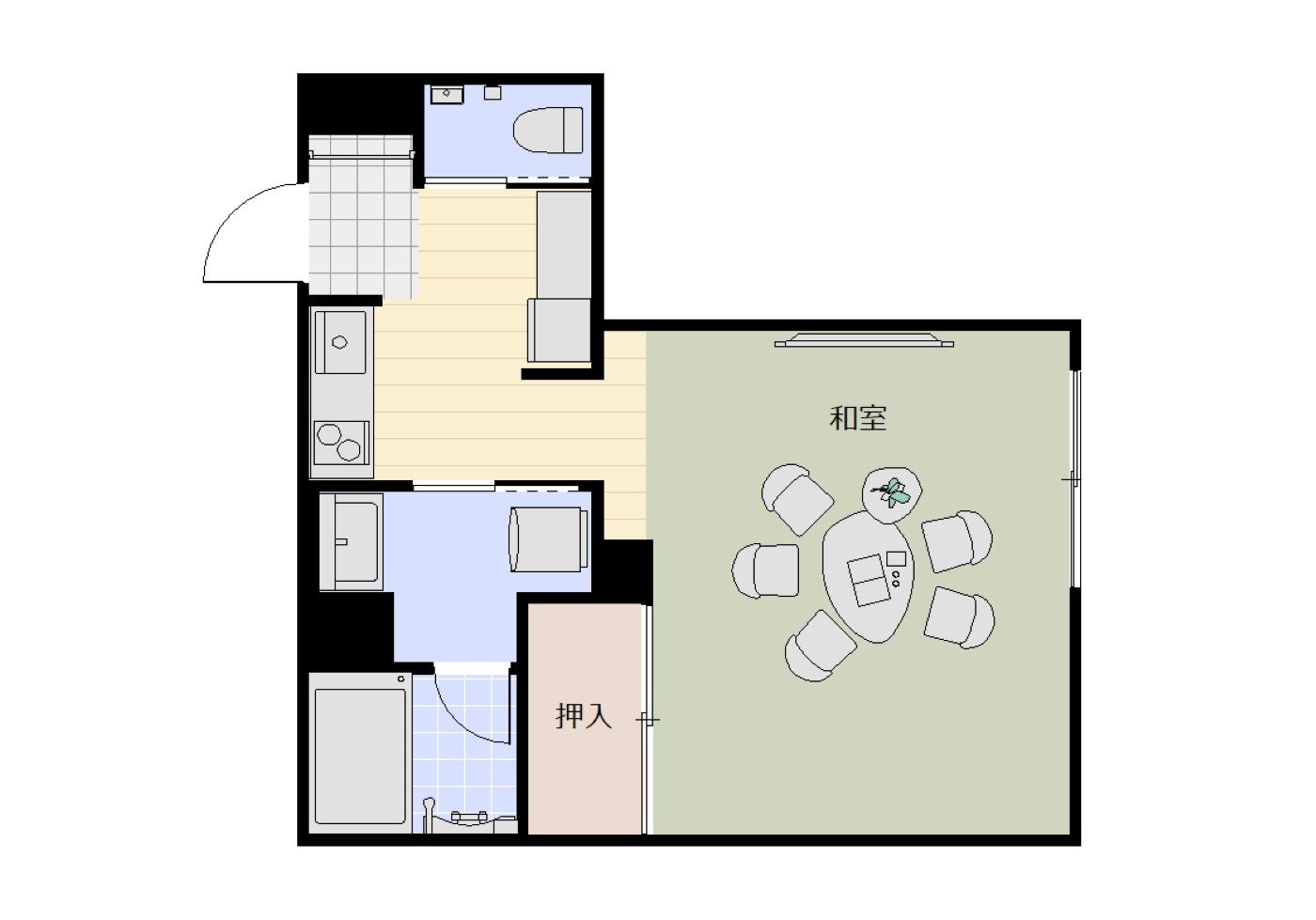 ジャパニーズタイプ間取り
