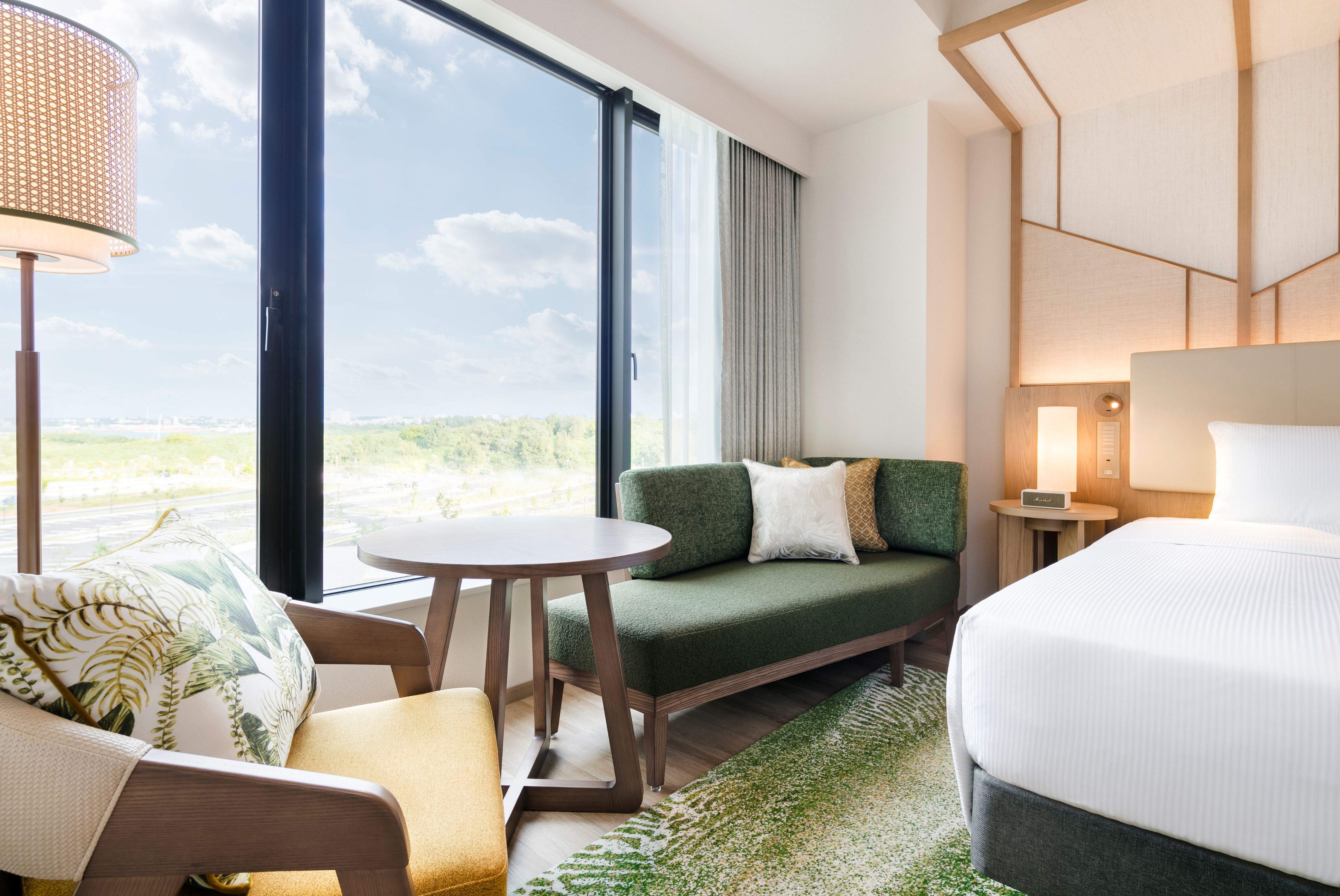 ツインベッドルーム　シティビュー