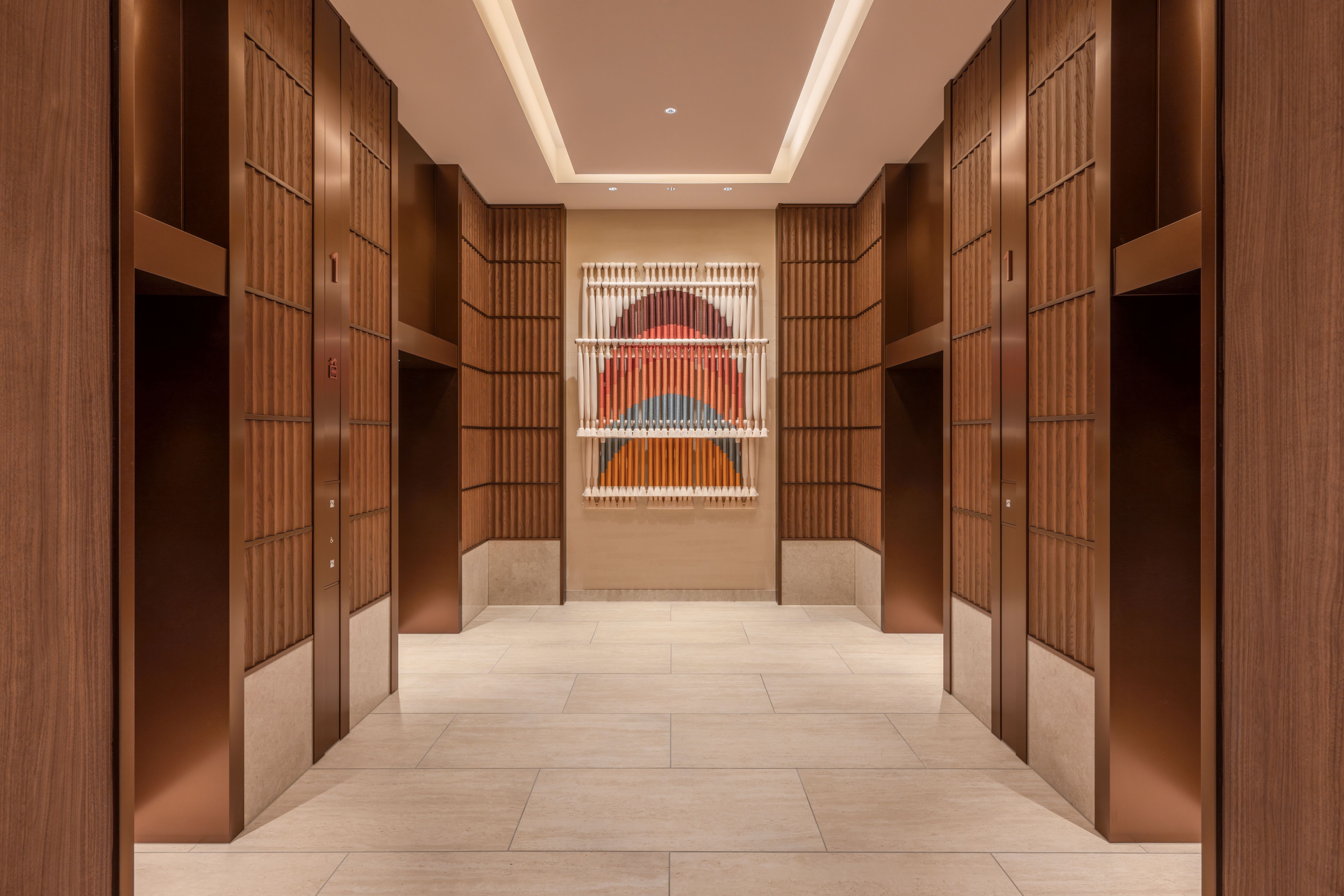 エレベーターエリア