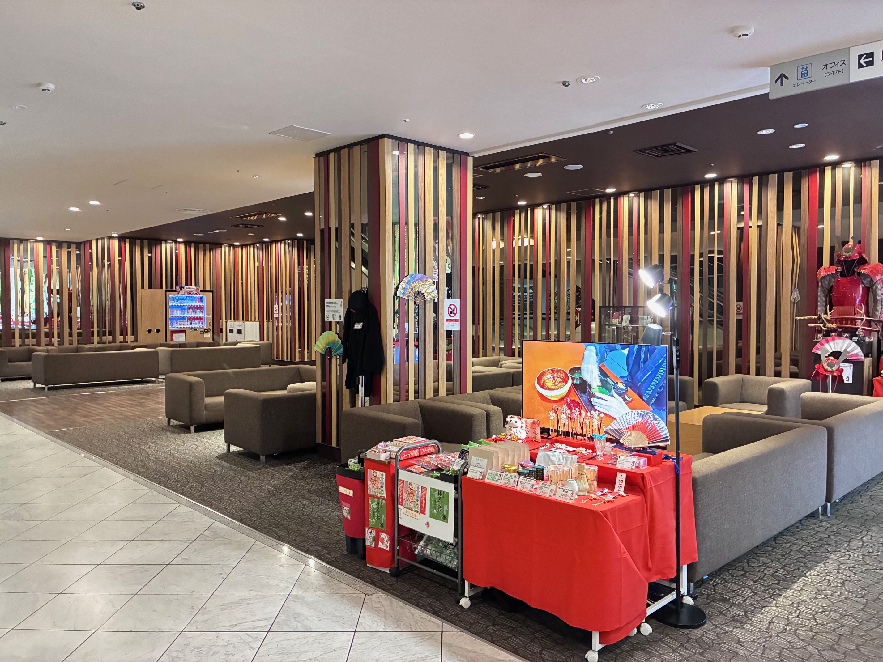 広々スペース♪団体様の受け入れも可能です。