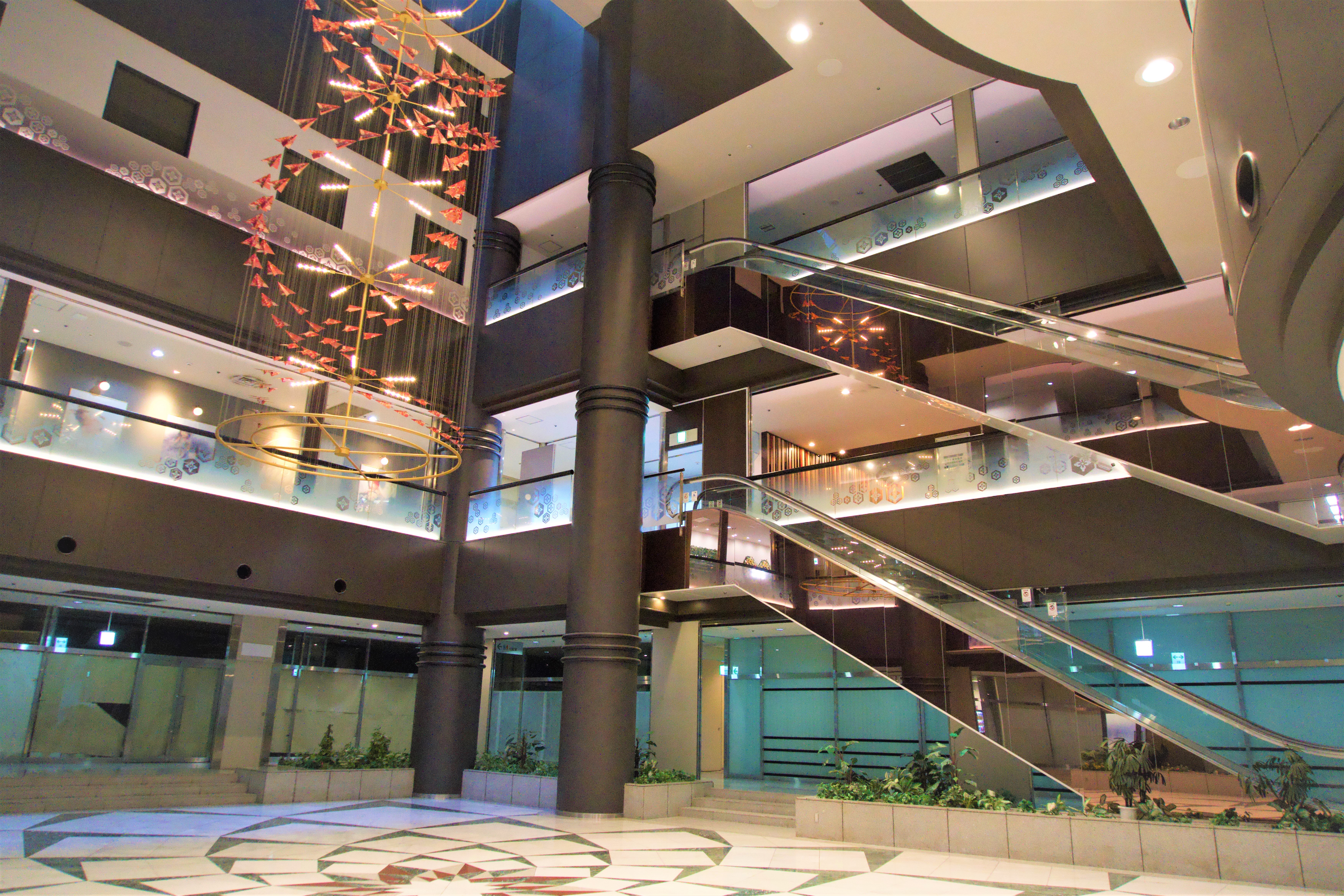 吹き抜けです。