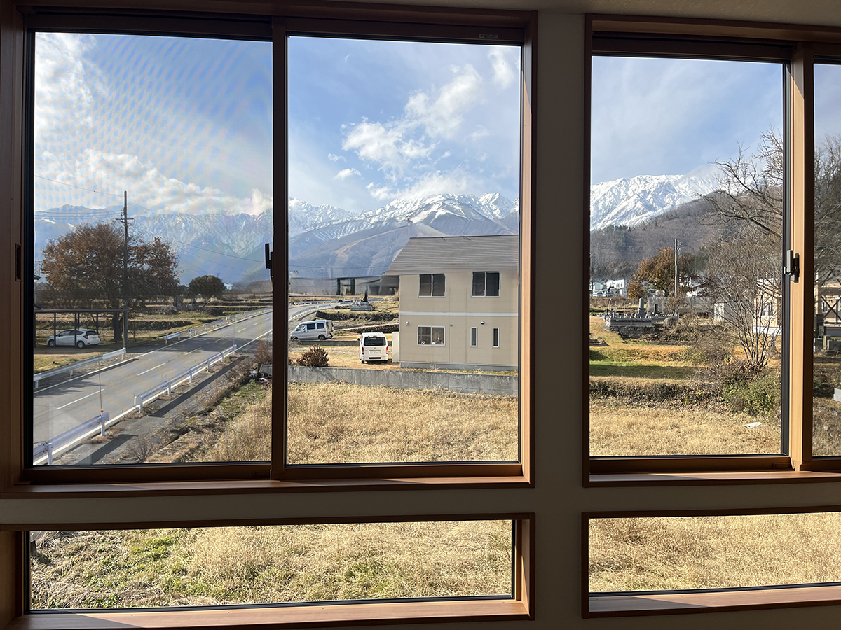 View of the Northern Alps