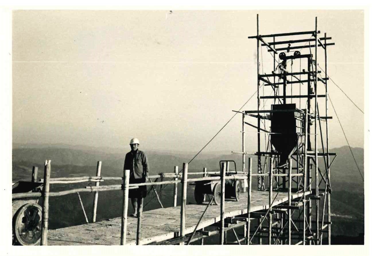 1960年代工事中の風景