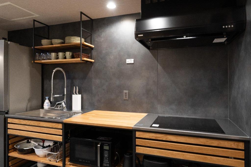 【藍】キッチン