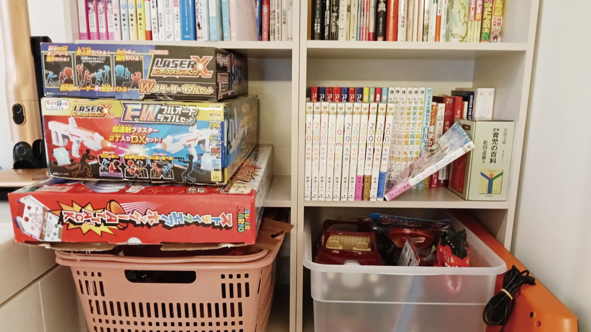 お子さまに大人気のおもちゃコーナー