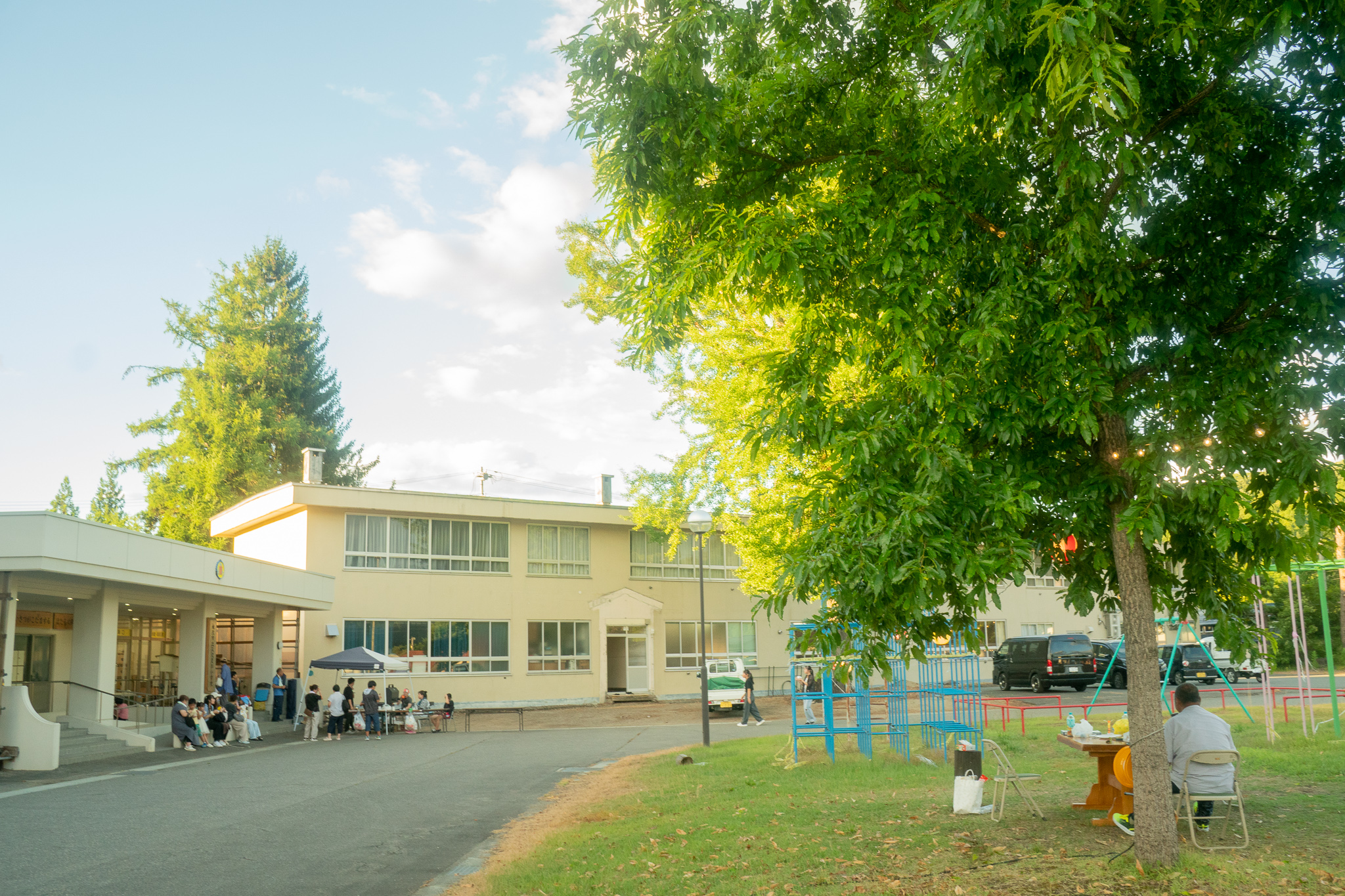 【山の麓の小学校】天気がいいと星空が綺麗です