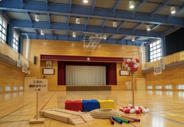 【体育館】雨でも安心！特典で、体育館5時間付き（先着順）