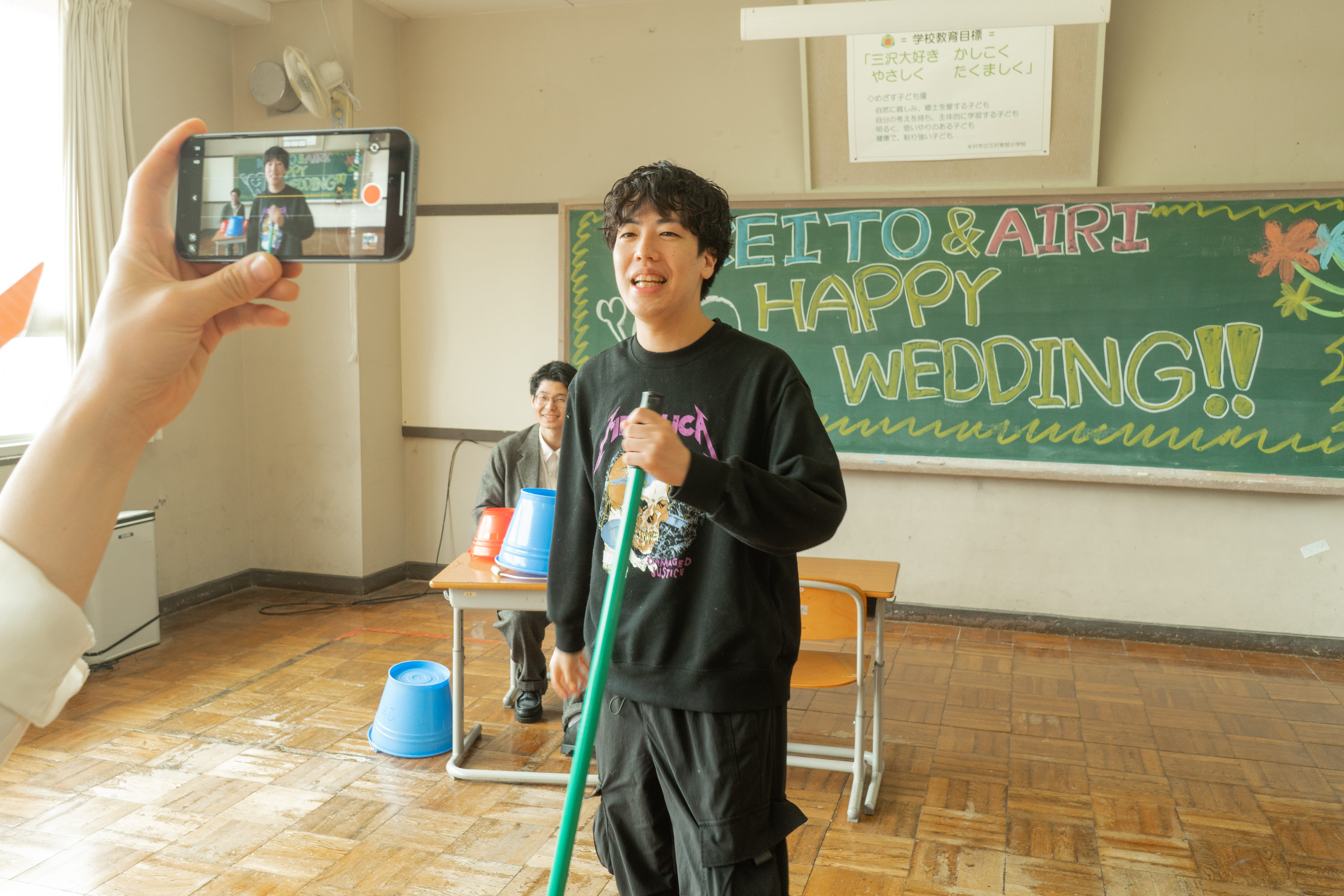 久しぶりに再会した同級生とウェディングムービー撮影！