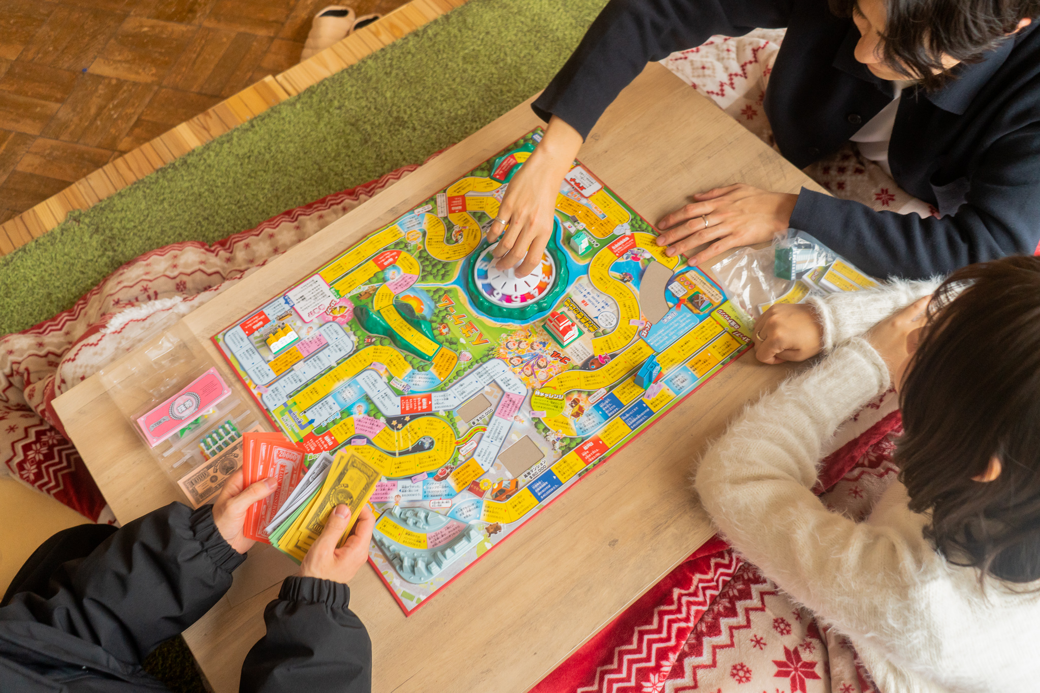 懐かしのゲームをしながら、子どもの頃を思い出す。