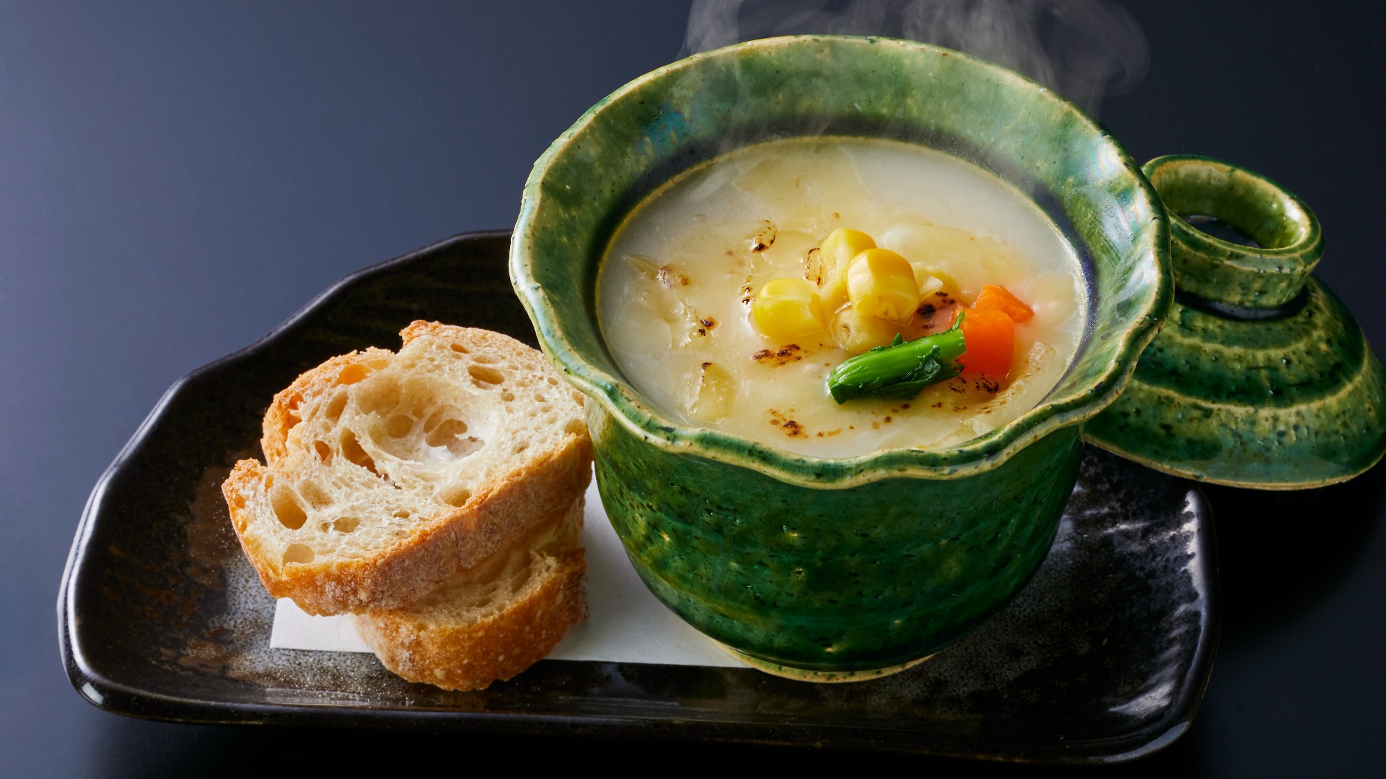 神戸牛肉煮込み クリームシチュー香味焼き②
