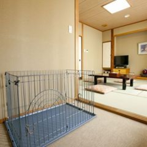 ワンちゃんと一緒に・・・