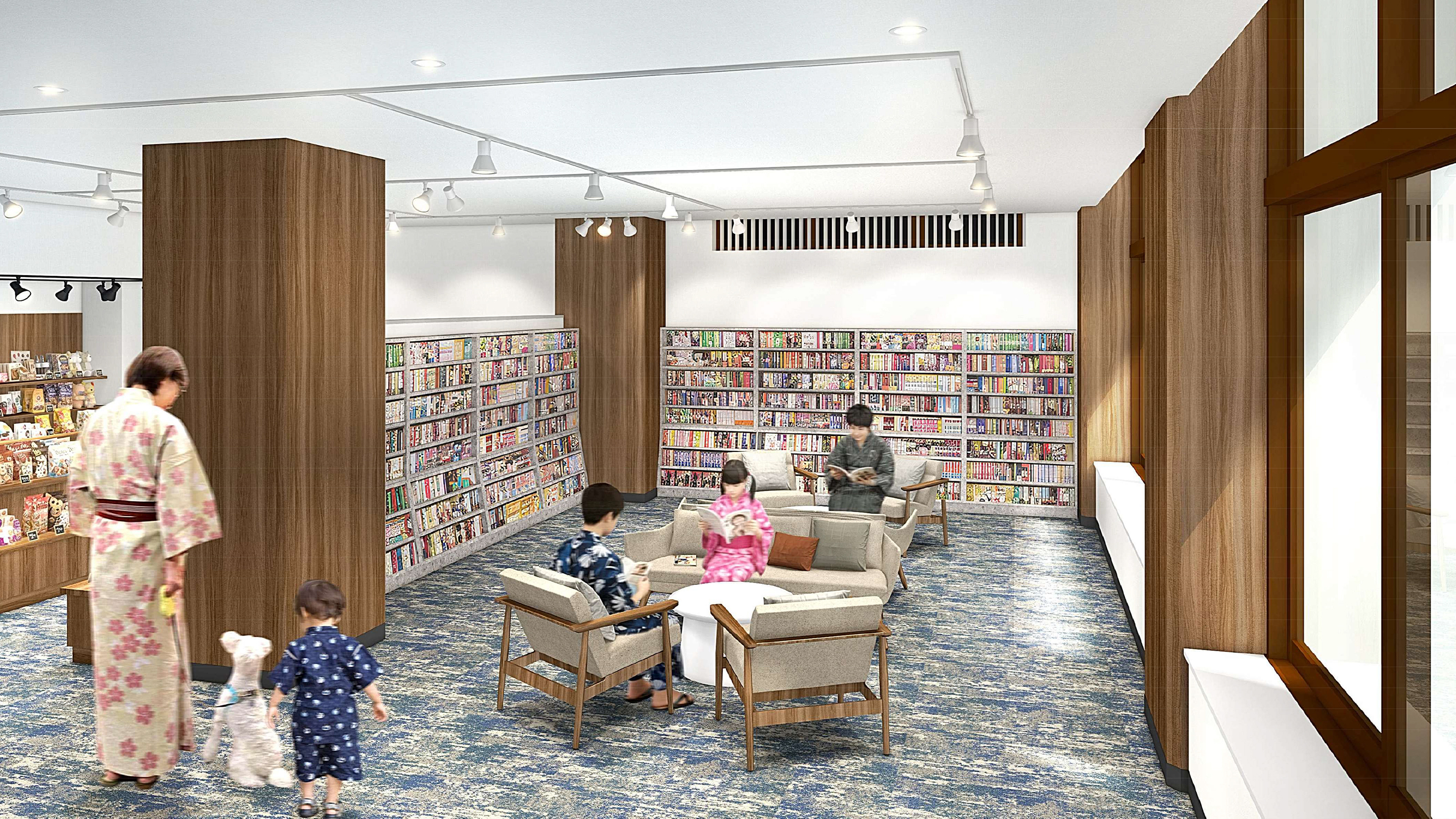 まんがコーナー※イメージ