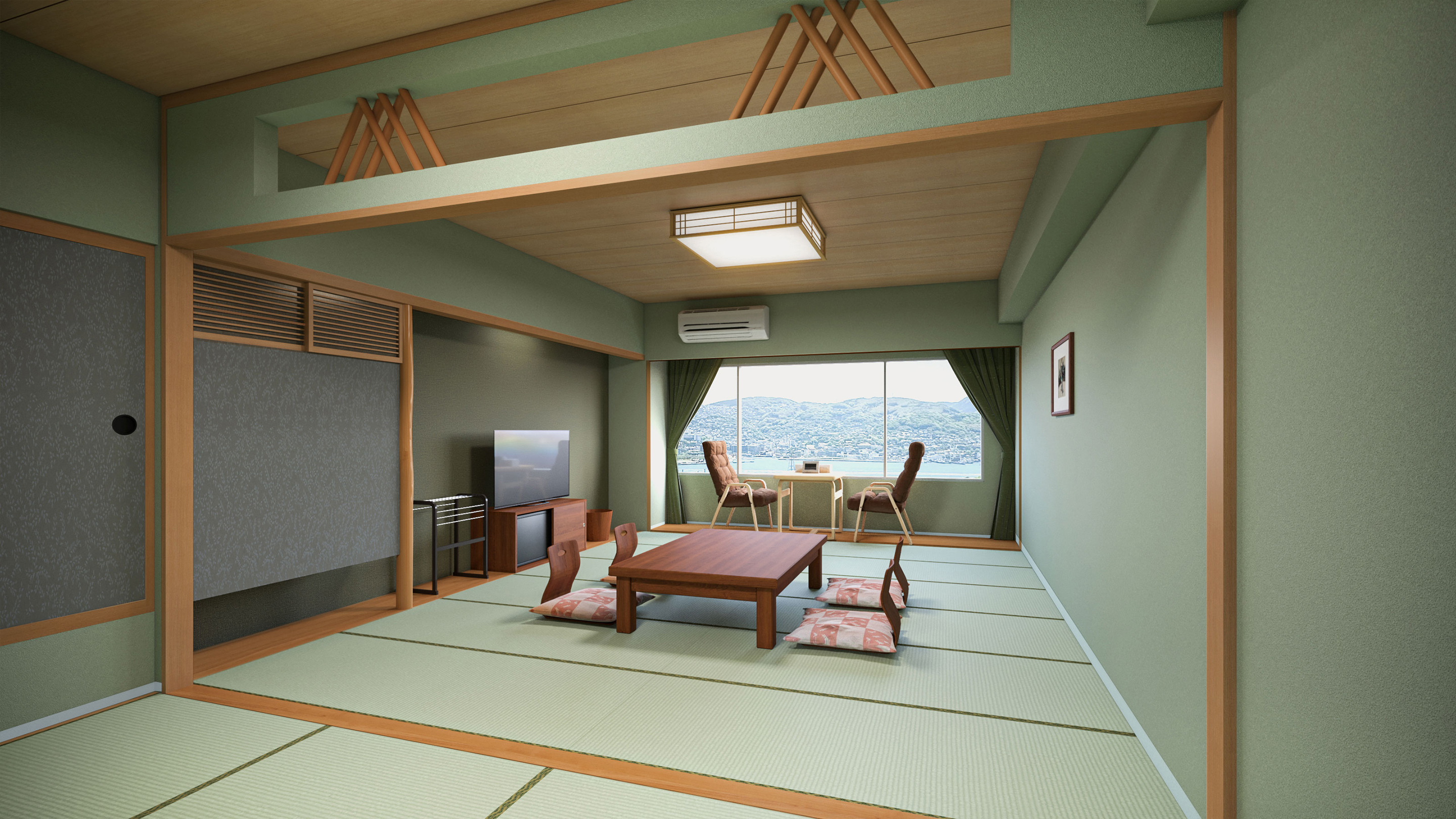 【禁煙】スタンダード和室2間内風呂あり※イメージ