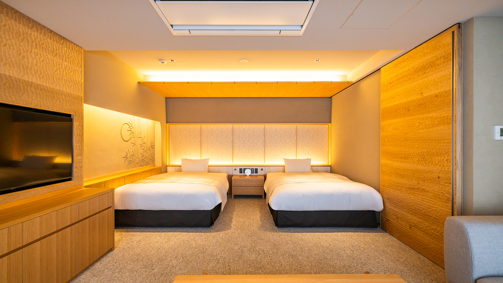 デラックスツインベッドルーム