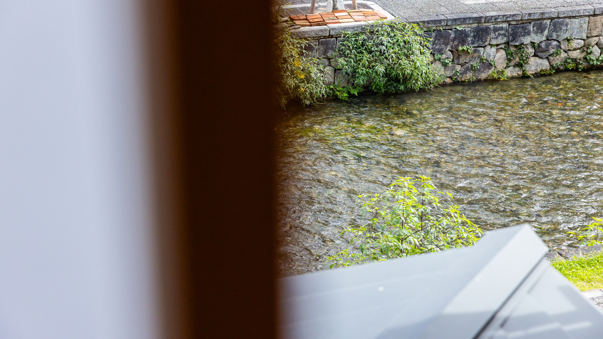 スタンダードツインベッドルームからの眺め