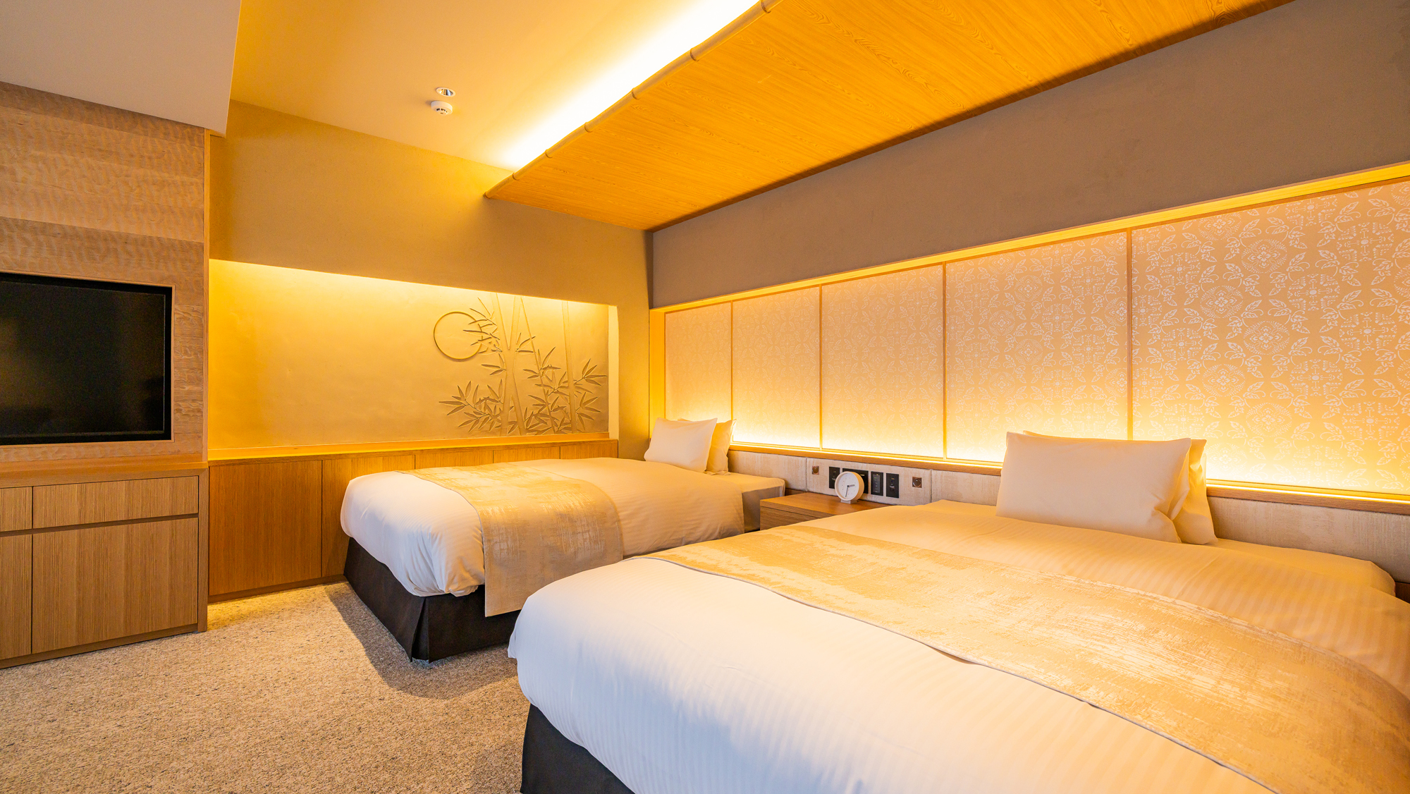 デラックスツインベッドルーム