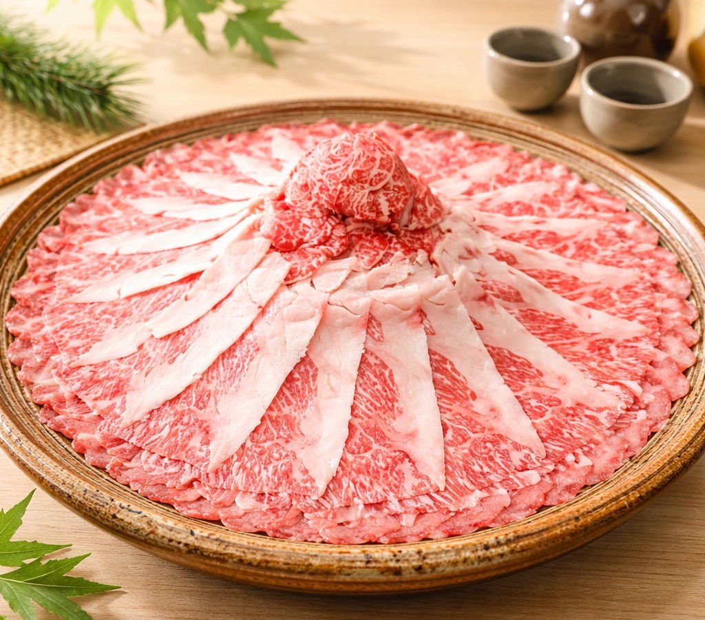神戸牛富士山盛り
