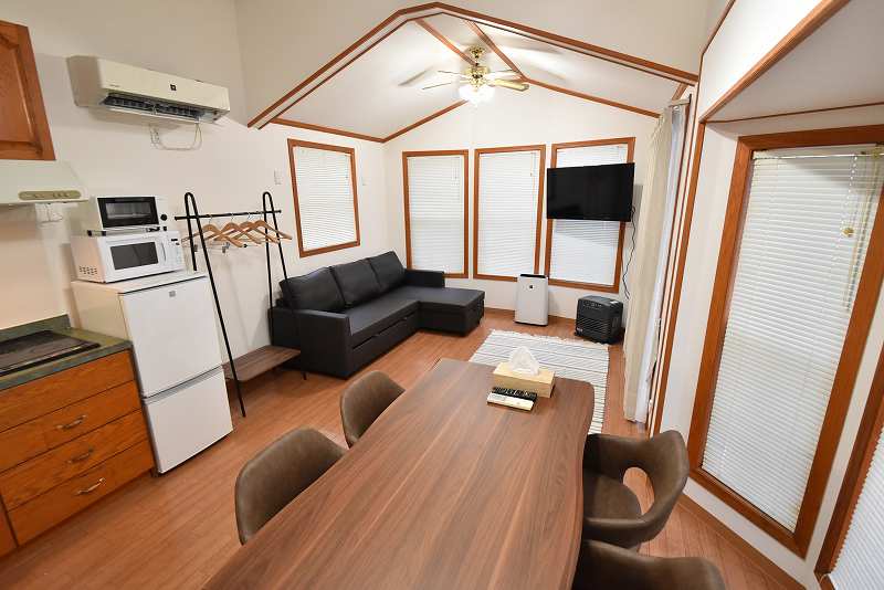 リビング　わんちゃんとゆっくり寛げます。