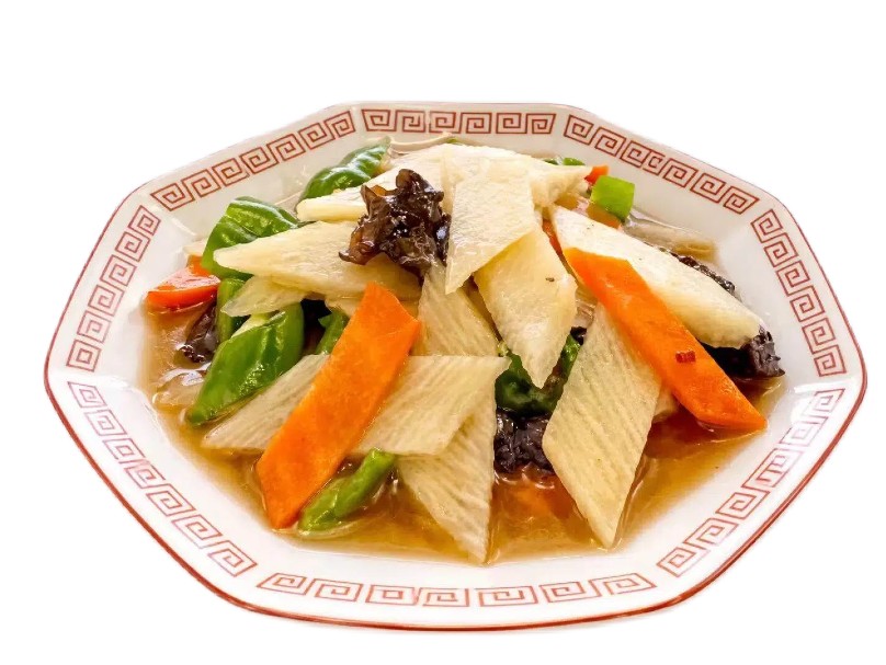 「山芋炒め」シャキシャキ食感のあっさり生姜いため（メニュー一例）