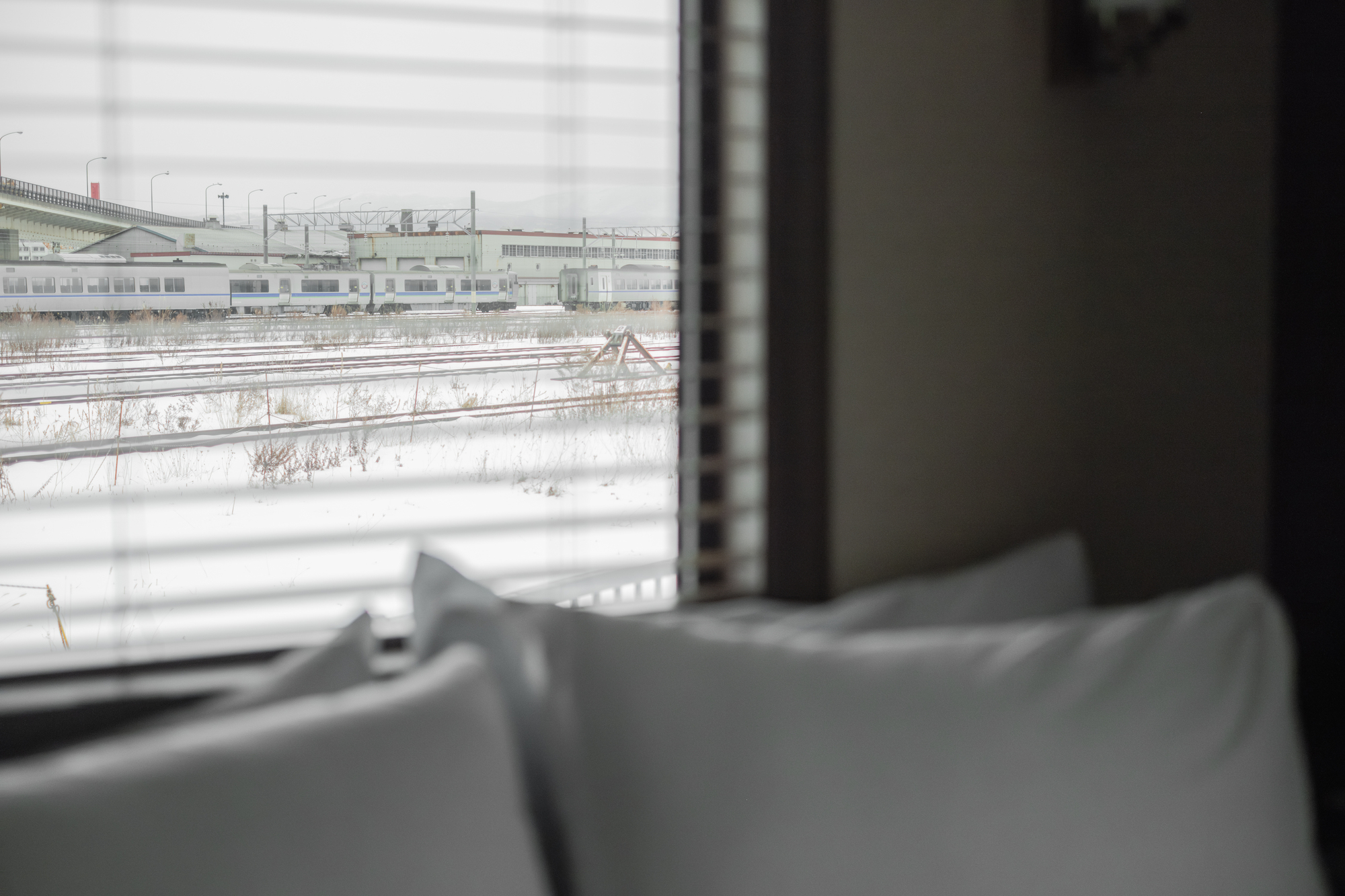 寝室の窓から見えるのは...