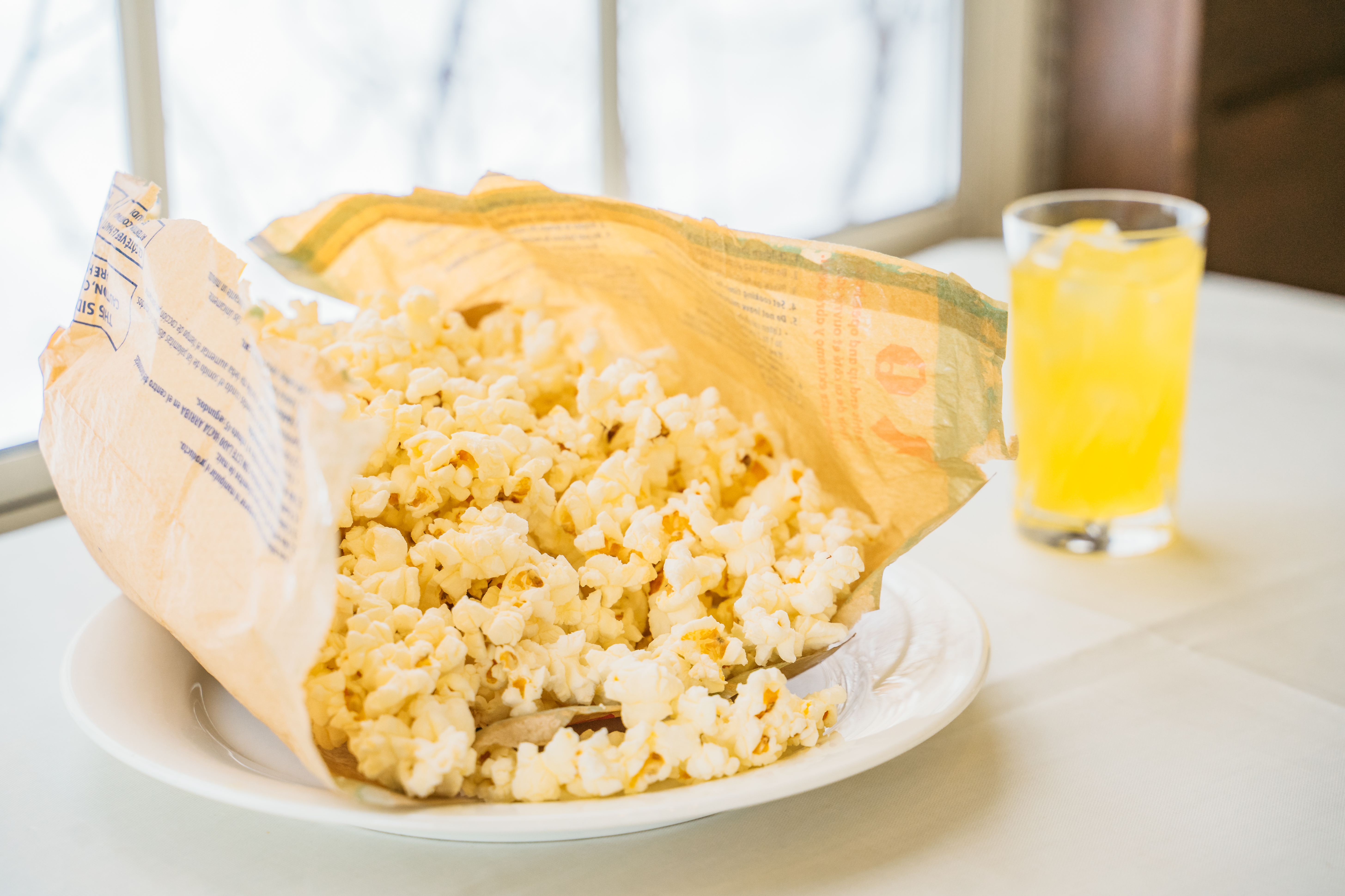 ラウンジメニュー１番人気のポップコーン♫