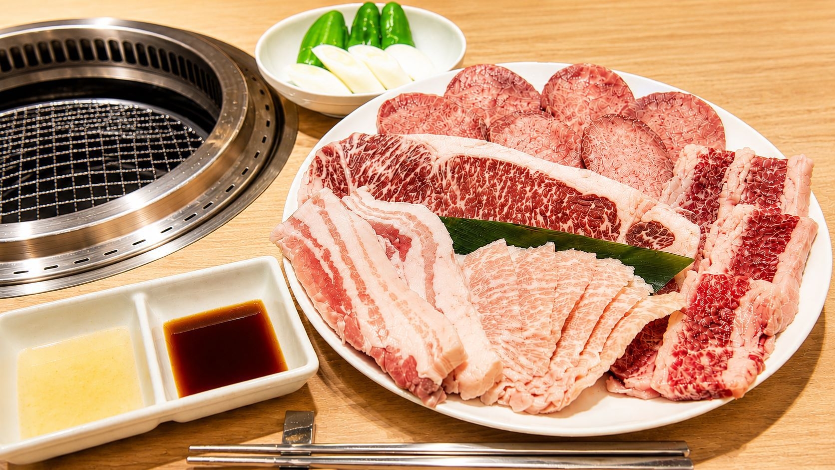 【夕・朝食付き】オーナー厳選 焼肉コース付きプラン