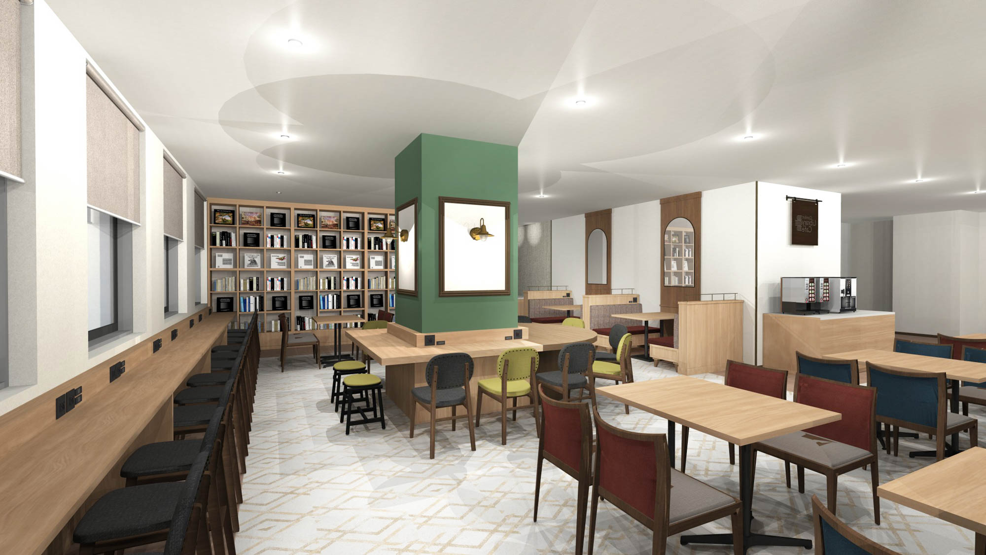 【ライブラリーカフェ】イメージ