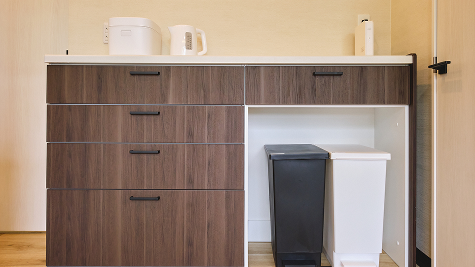 暮らすように滞在できます