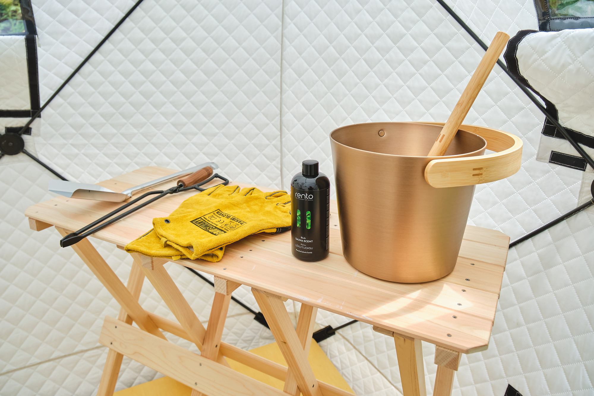 ロウリュも楽しめるプライベートサウナ