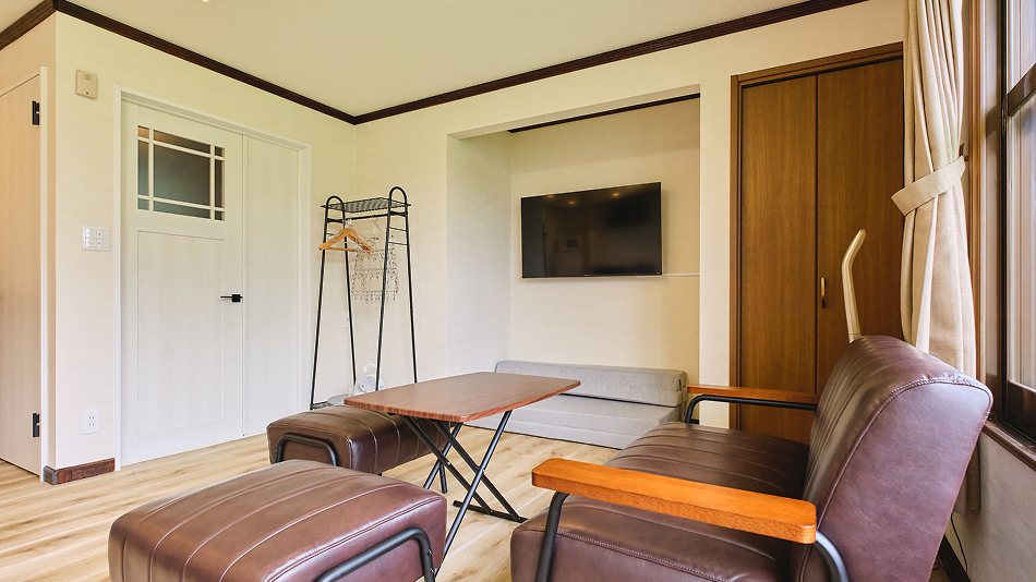 くつろぎのリビングスペース