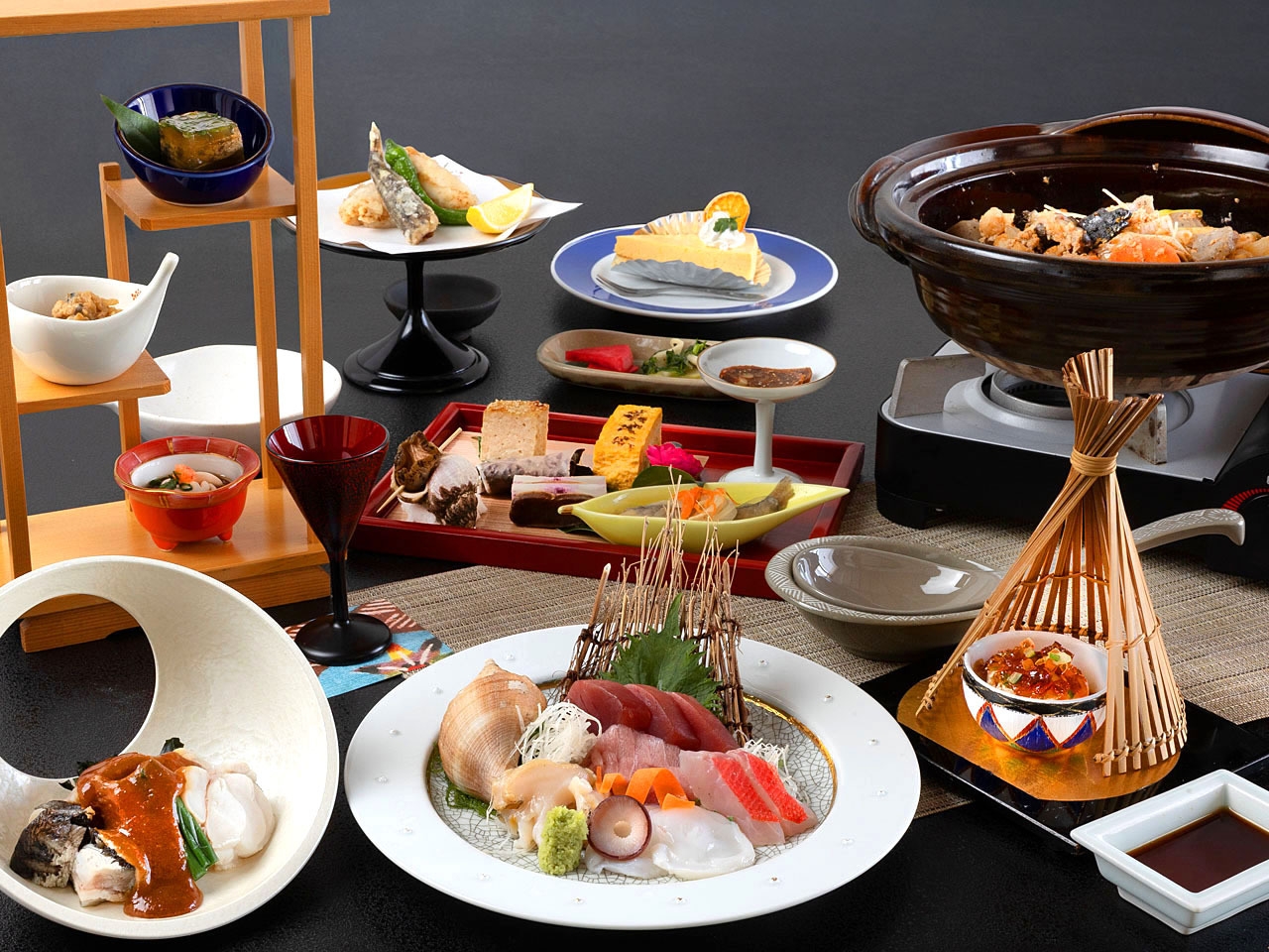  【お部屋出しまたは個室食】冬の味覚 いわき冬味深まる極上あんこうどぶ汁懐石【2食付き】