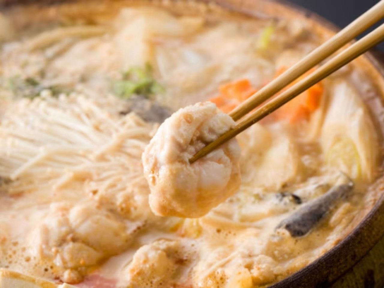 アンコウ鍋一例