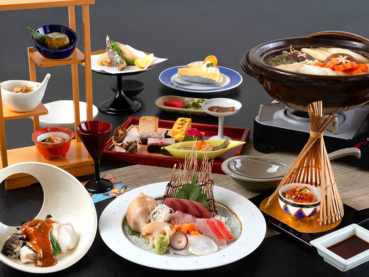 あんこう三昧プラン一例