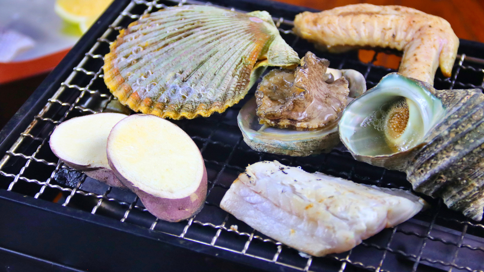 【料理】グレーアップ-焼き貝BBQ