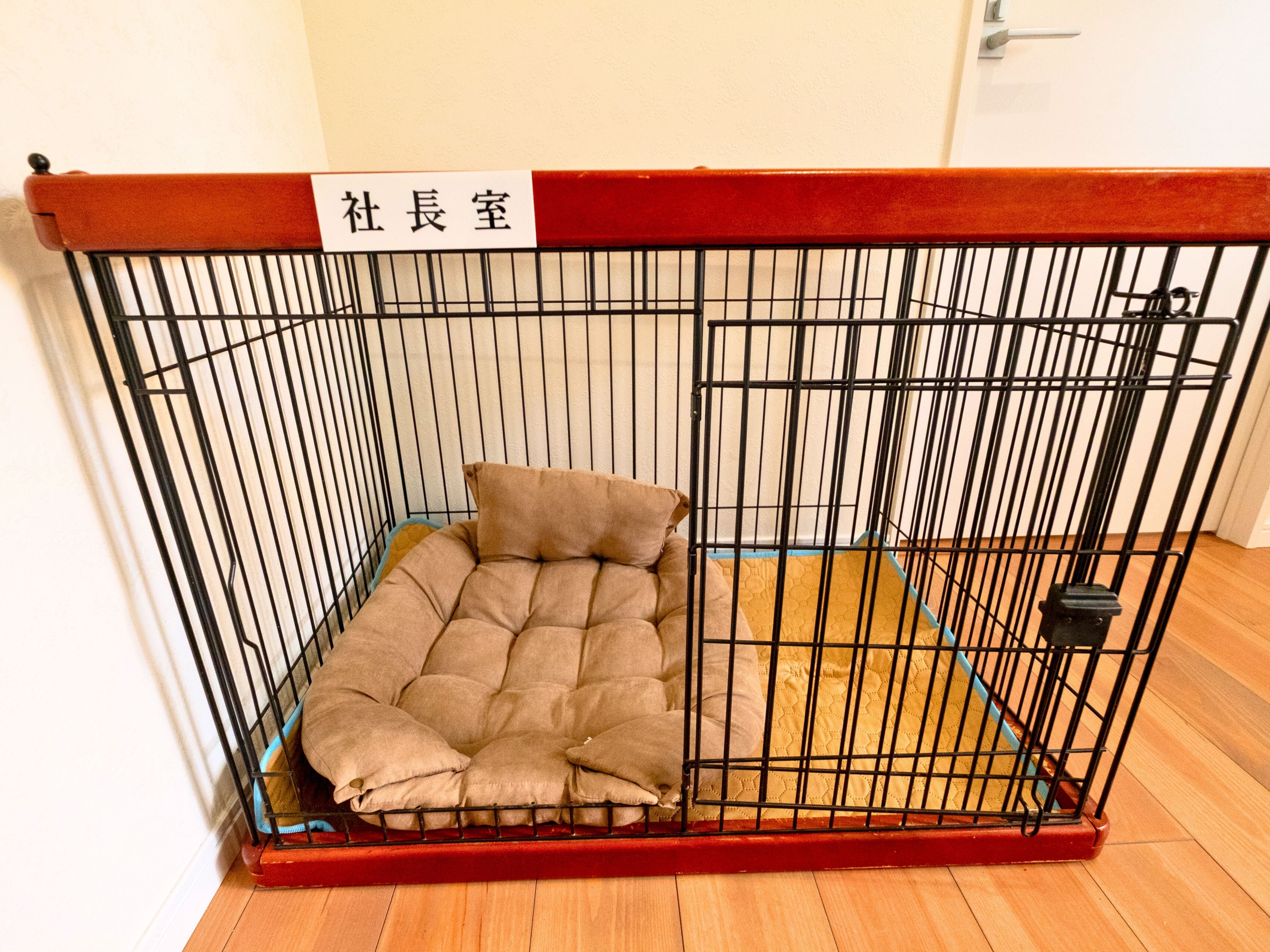 ペット用ケージ完備