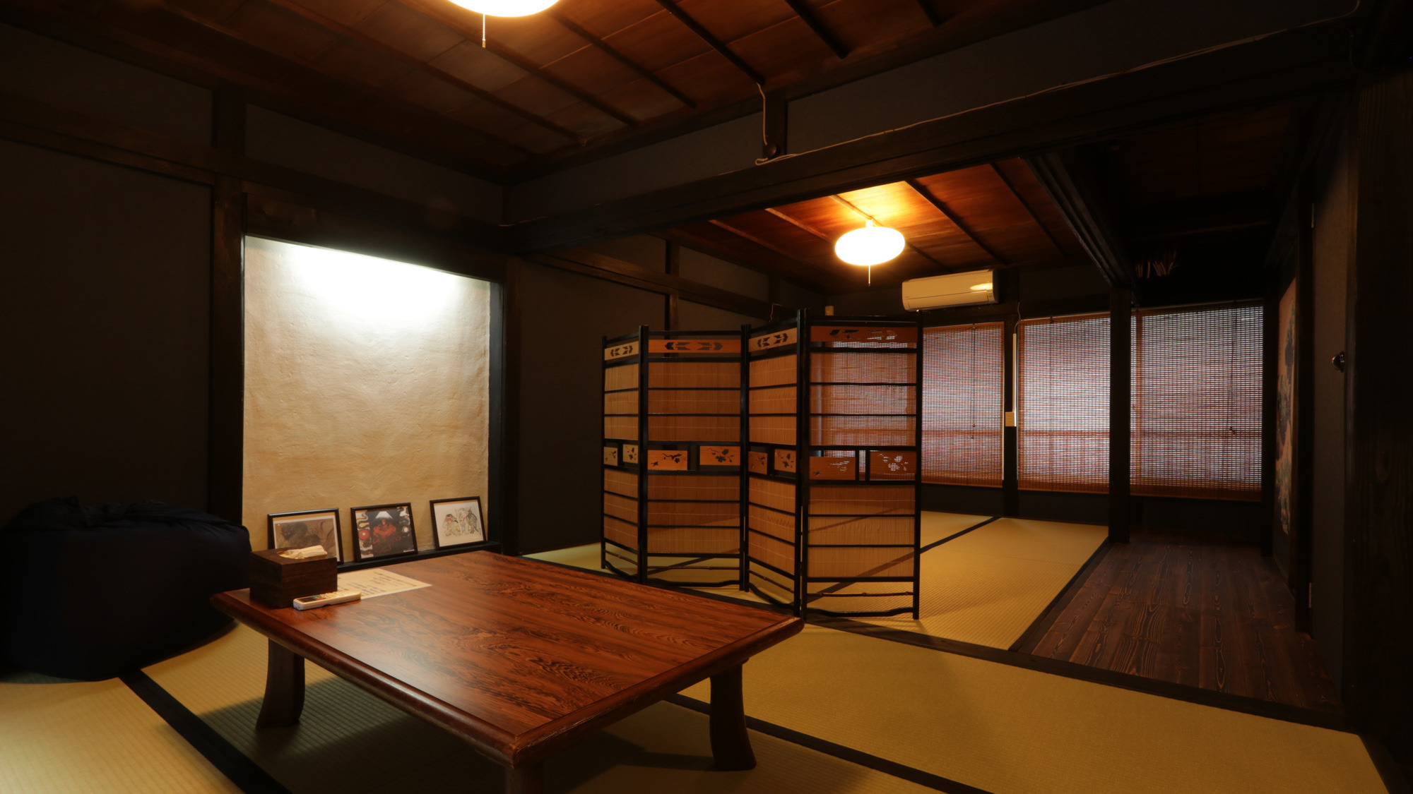 客室_二階は和室スペース。大人数の場合はこちらも寝室としてご利用ください *