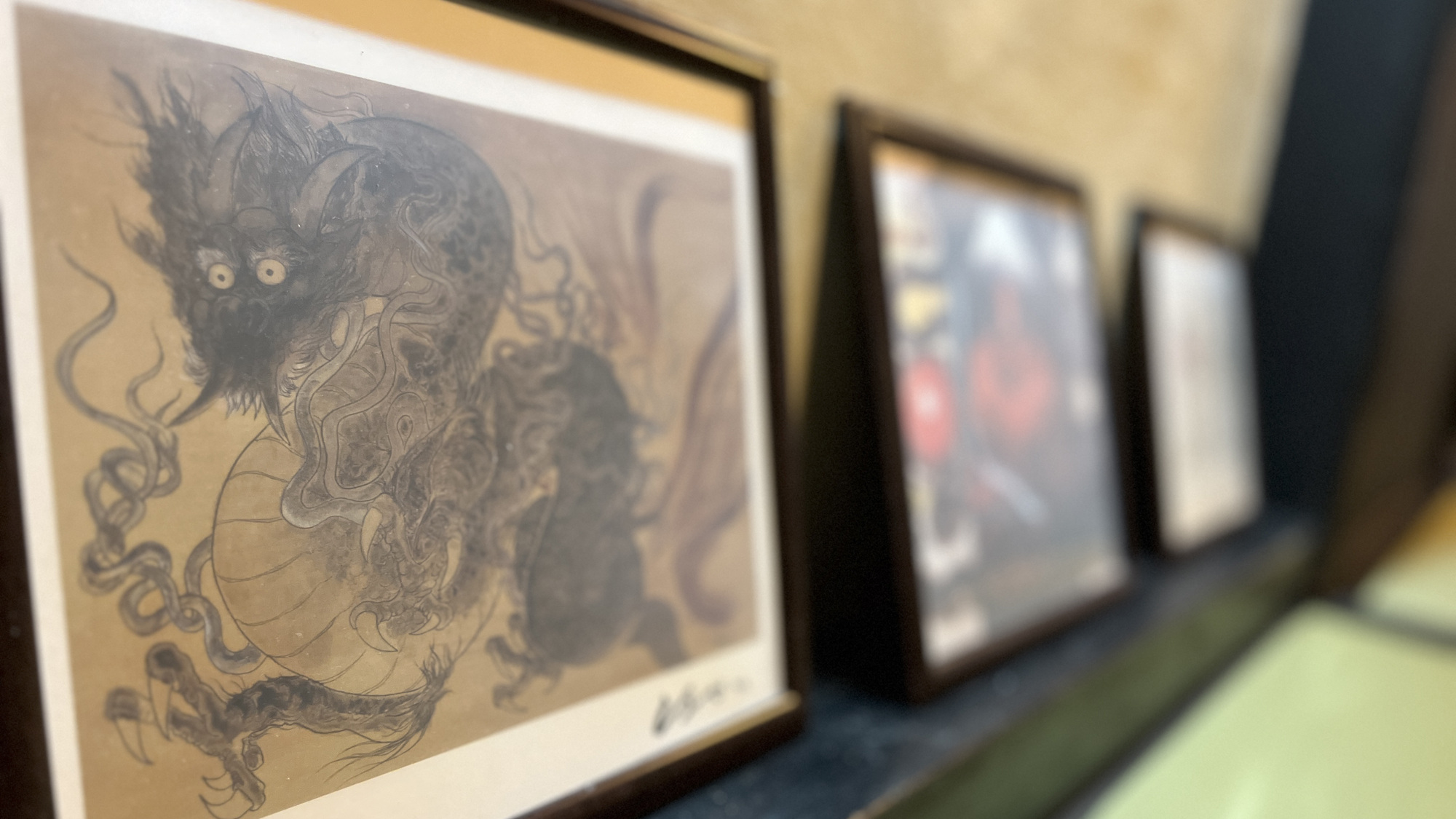 その他_館内に飾られた絵*