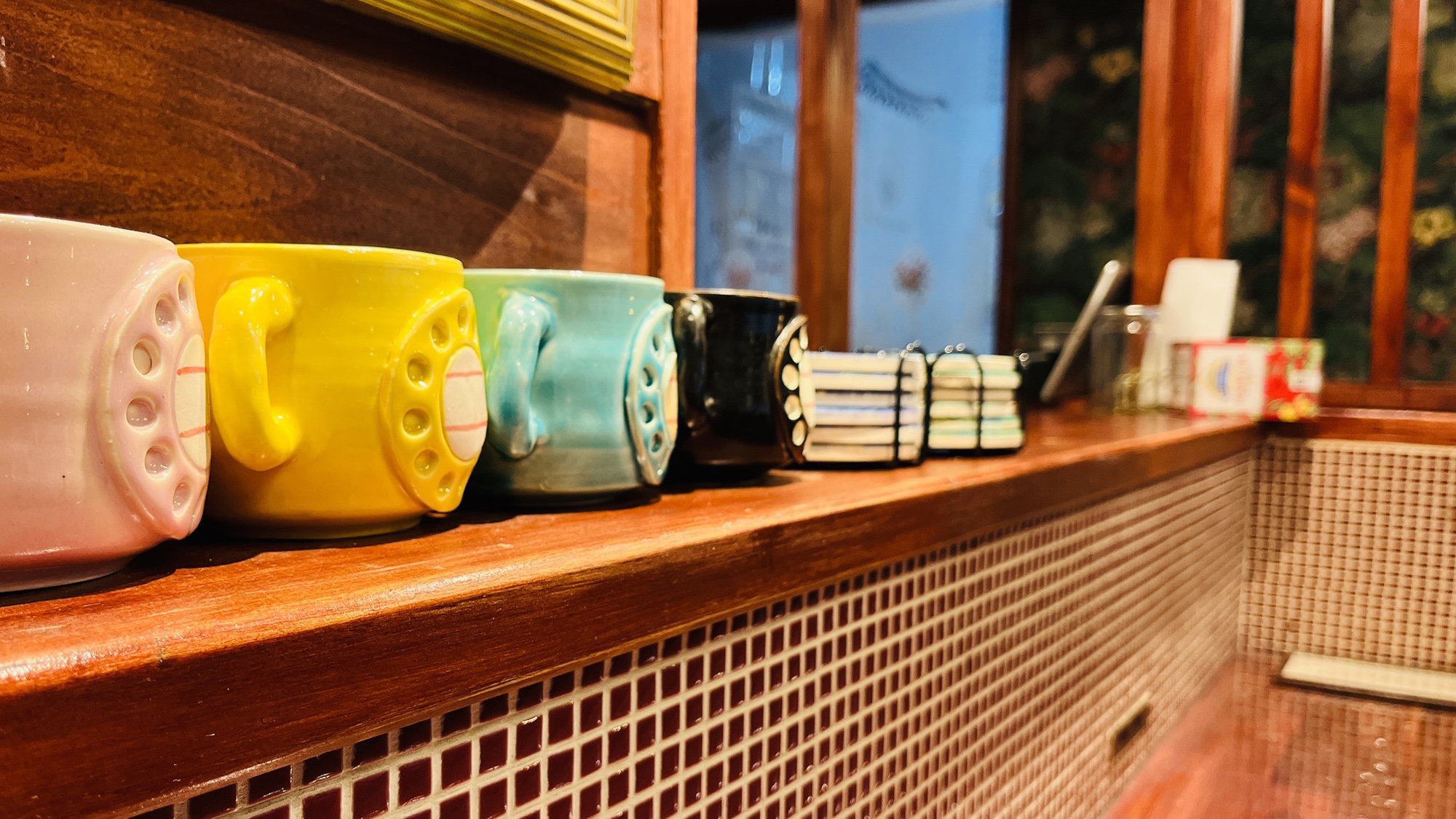 施設_喫茶モンマルトル_カウンター席*