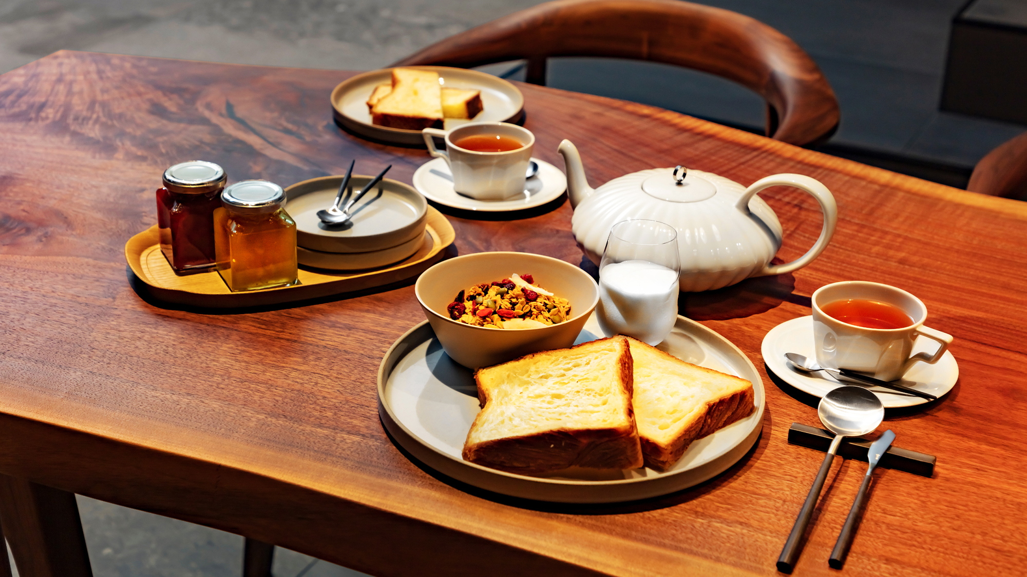 デニッシュ専門店「GRAND MARBLE」の人気デニッシュセット