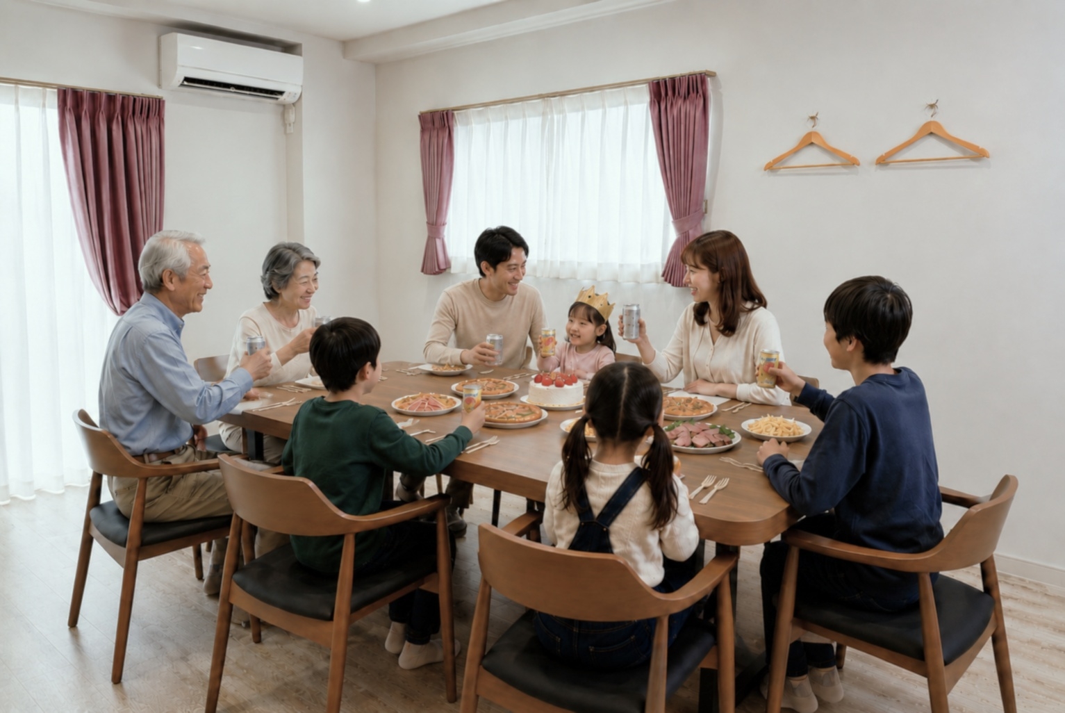 【1日1組限定】最大8名まで同料金！105㎡越えの広々2フロア貸し切りホテル
