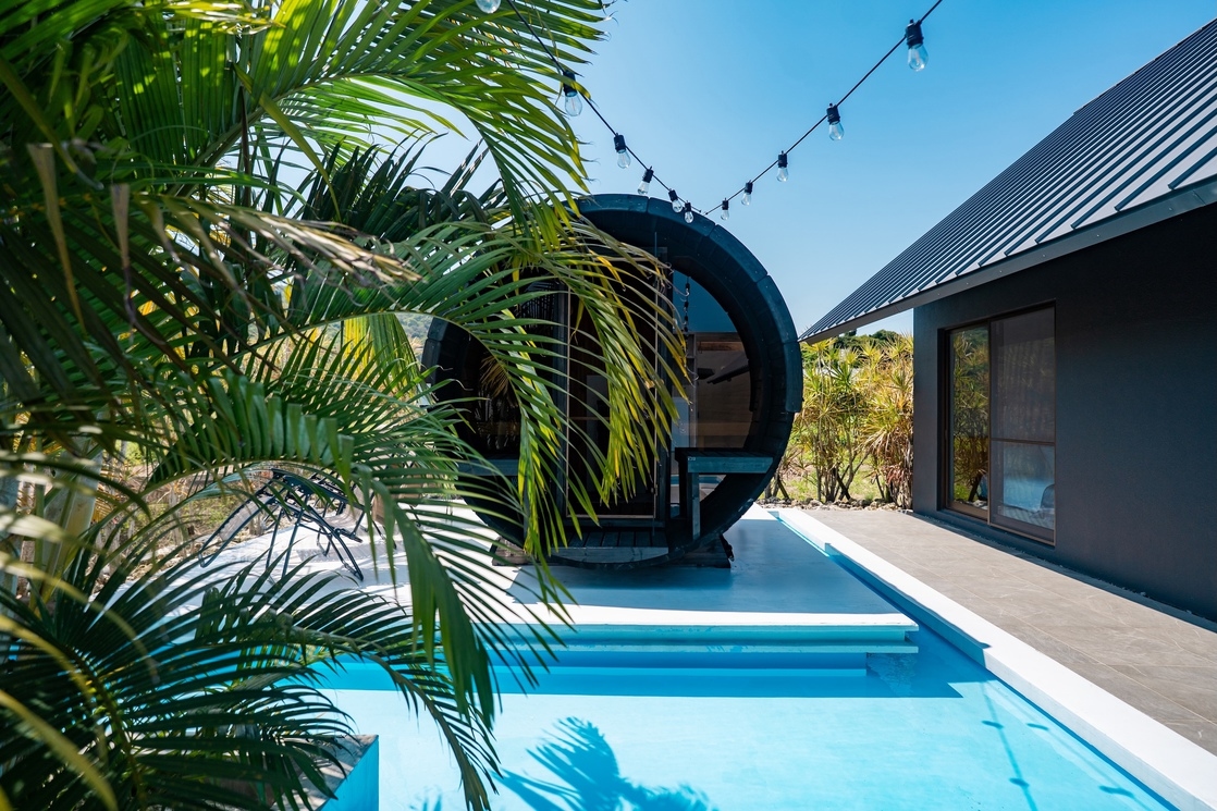 【スタンダード】プライベートプール＆サウナ付きラグジュアリーヴィラ｜BBQテラス｜最大12名