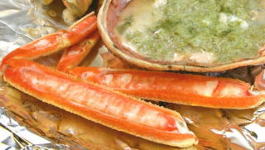 焼き蟹（甲羅･足)