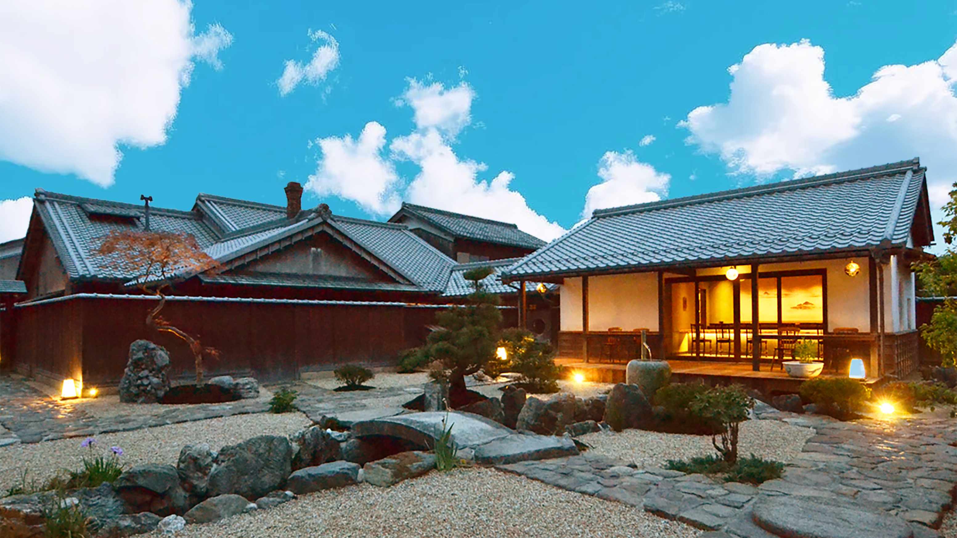 ～せせらの中庭からのぞむ～